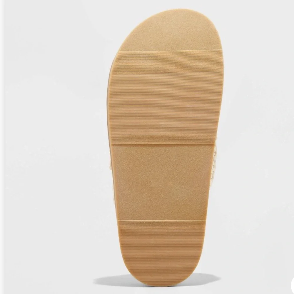 Universal Thread Off White Kylie Woven Sandals 7.5 - Picture 4 of 9
